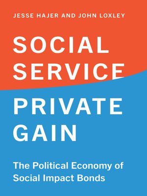 cover image of Social Service, Private Gain